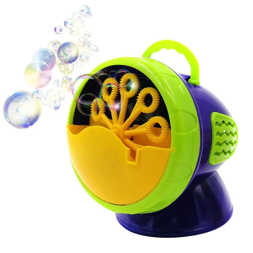 LeKing Bubble Machine Durable Automatic Bubble Fan for Girl Boy Easy to