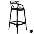thumbnail image 3 of Plata Import Master Stool 26'' In Black Color, 3 of 6