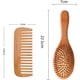 thumbnail image 2 of Kit Cepillo Peine Para el Cabello de Bambú Ideal Para Hombres o Mujeres CARAVIAN  Ecologico, 2 of 3