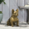 thumbnail image 3 of DUOSONG Dog Garden Sculpture Gold Glass Garden & Outdoor Water Fountains, 3 of 12