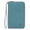 Blue, variant on KALUNMA Family Passport Holder Wallet RFID Blocking Zippered Passport Wallet,Women and Men Travel Wallet Ladies Passport Cover