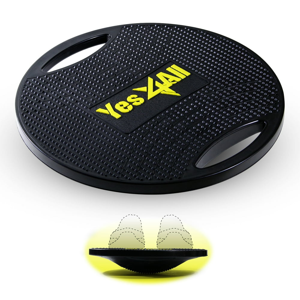 Yes4All Wobble Balance Board/Round Wobble Board ? 16.34 inch Plastic Balance Board for
