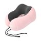 thumbnail image 3 of Almohada de con soporte para cuello, ligera, , compacta, multifuncional, de espuma viscoelástica, con funda extraíble para oficina y Rosa, 3 of 9