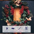 thumbnail image 3 of Shisuyan 2 Pcs Tiges de Baies Rouges de Noël Pics Artificiels de Baies Rouges Arrangements Floraux de Noël, 3 of 8