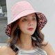 thumbnail image 3 of Women's Foldable Leopard Print Bucket Hat Summer Cotton Sun Hats, 3 of 4