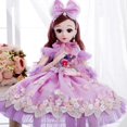 thumbnail image 4 of Muñecas de moda para niñas de 60 cm, grandes, originales, hechas a mano, 1/3, conjunto completo, 15 muñecas articuladas, juguetes para niñas, Gif para niños, muñecas de moda, 4 of 5