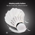 thumbnail image 3 of LAFGUR Badminton, High Hardness Badminton Shuttlecocks, For Office Workers Beginners, 3 of 8