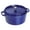 Dark Blue, variant on Staub Cast Iron 5.5-qt Round Cocotte - Cherry