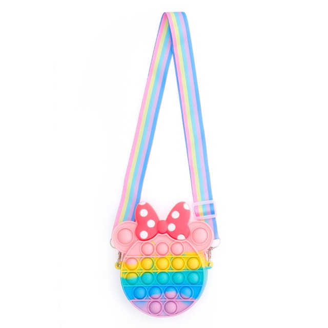 Monedero para niñas - Bolsa de mensajero para aliviar el estrés Princesa sensorial Mochila Juguetes Adepaton CPB-US-CJZ913-3