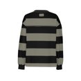 thumbnail image 7 of LYXSSBYX Sweatshirts for Women Loose Fit Women's Fashionable Loose Fitting Casual Color Blocking Stripe Round Neck Long Sleeved Top, 7 of 7