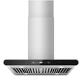 thumbnail image 4 of Joeaonz 30" Ventless Island Range Hood, Stainless Steel, 700 CFM, LED Light, Gesture/Touch/Remote Control, 4 of 10
