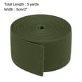 thumbnail image 2 of Elastic Bands for Sewing 2"(5cm) 5 Yard Army Green Knit Elastic Spool for Wigs, Waistband, Pants, 2 of 6