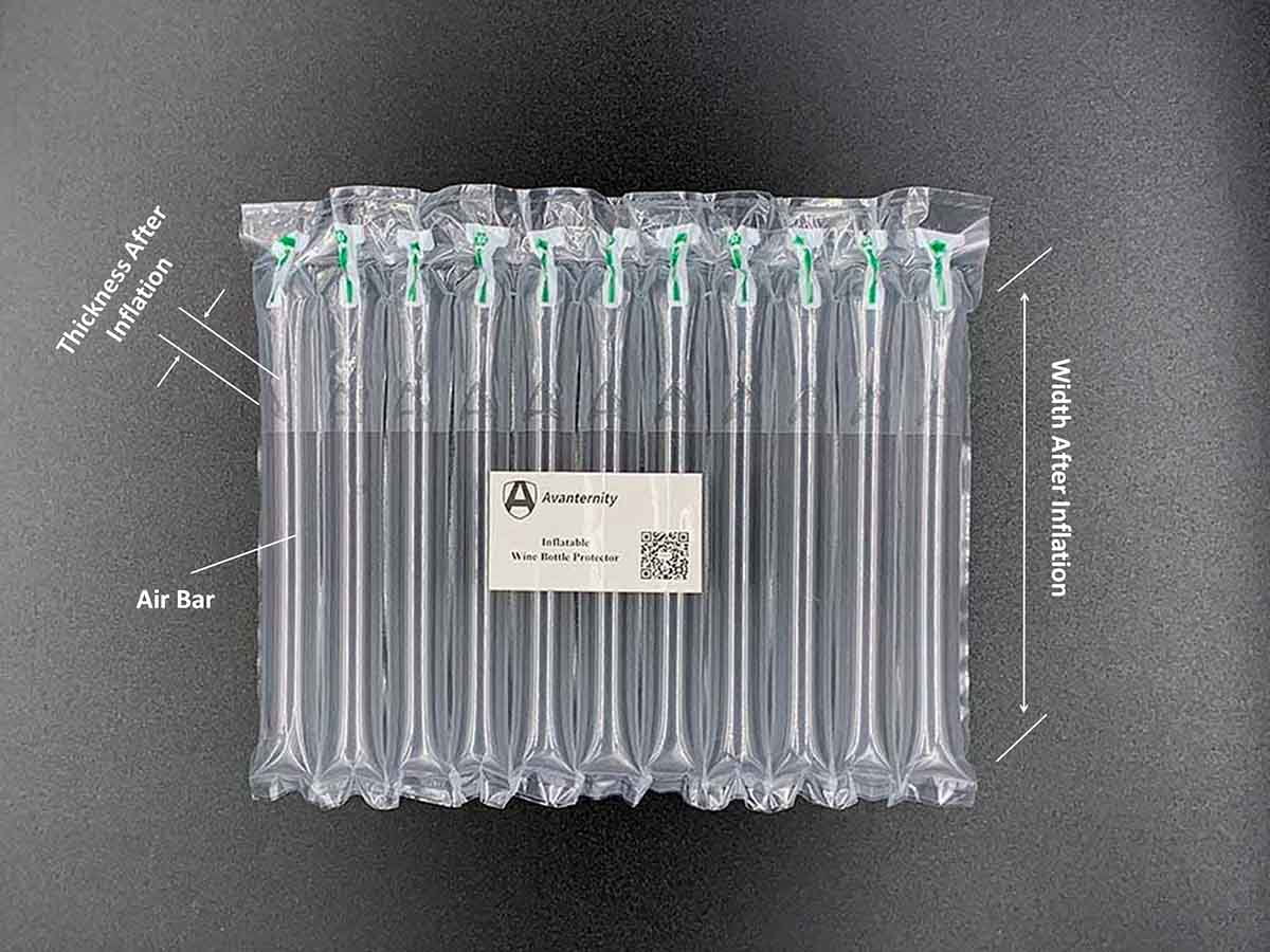 Avanternity's Bubble Cushion / Bubble Cushioning Wrap, Inflatable Packing Material. Roll of 150 ft. Free Pump/Clip Enclosed. (Width of 8", Pack of 2 Rolls)