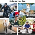 thumbnail image 3 of Ambifirner Road Bike, 16-Speed Outdoor Bike Disc Brakes, 700C Racing Bike for Men Light Weight Aluminum Frame ,Racing Bike City Commuting Road Bicycle, 3 of 10