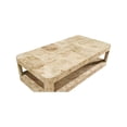 thumbnail image 6 of Meridian Furniture Reeves Burl Coffee Table, 6 of 7