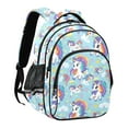 thumbnail image 2 of ALAZA Cute Unicorns School Backpack Elementary Bag Bookbag Travel Rucksack, 2 of 6