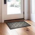 thumbnail image 2 of SHEFFIELD Mainstays Contemporary Geometric Pattern Tufted Grey, Machine Washable Accent Scatter Mat 2x3, Ideal for Hallway, Bedroom, Kitchen, and Laundry Room, 2 of 5
