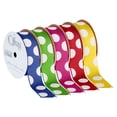 thumbnail image 5 of Offray Ribbon, Red with Polka Dot 7/8 inch Grosgrain Polyester Ribbon, 9 feet, 5 of 5