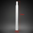 thumbnail image 6 of Lightweight Straight Seat Post Extender Bike Seatpost - 27.2x350, as described, 6 of 6