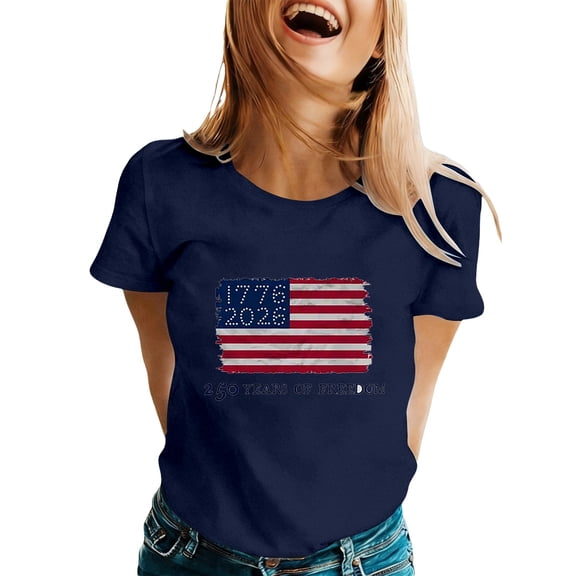 250th Anniversary USA Shirts Flag Vintage 250 Years American 1776 2026 250th USA Birthday T-Shirt
