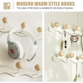 Coat Hooks for Wall, Key Holder Wall Mount, Coat Rack Wall Mount, Wall