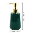 thumbnail image 4 of Unique Bargains 1 Pc Simple Cone Shape Soap Pump Dispenser for Bathroom Hotel 300ml Green, 4 of 6
