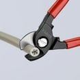 thumbnail image 2 of Cizallas para cables KNIPEX 16,5 cm 1/0 AWG, color rojo, 2 of 3
