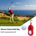 thumbnail image 4 of Soporte para bolsa protectora de pelotas de golf Cubierta de pelotas de golf de doble orificio de silicona (Rojo) Ndcxsfigh Para Estrenar, 4 of 9