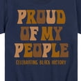 thumbnail image 3 of Instant Message - Proud of my People - Youth Boys Short Sleeve Graphic T-Shirt, 3 of 6