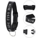 thumbnail image 3 of Collar de perro personalizado, nombre de mascota y número de teléfono bordados personalizados, anillo en D de liberación rápida, 3 of 5