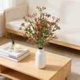 thumbnail image 4 of Flores Decorativas para la Decoración Del Hogar Plantas Artificiales Y Ramos de Flores Falsas Adecuado para Bodas Casa Y Hotel Arreglos Florales Y Paisaje Flores Artificiales Ornamentos Decorativos, 4 of 6