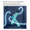 thumbnail image 3 of facefd Skipping Rope Jump Cable Fitness Prop Long-lasting Interesting Resilience Convenience Multicolored Sporting Equipment Blue, 3 of 5
