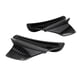 thumbnail image 2 of Kenally 1 par de piezas de alerón de modificación Universal con estilo de ala lateral de motocicleta Accesorios para motos Glanzende Koolstofkorrel Kenally VI015236-03B, 2 of 6