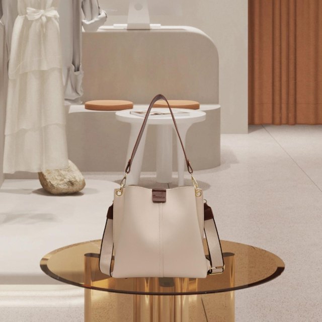 Bolso de hombro para mujer, bolso de mano para mujer, bolso de mano de moda para vacaciones, trabajo al aire libre Beige