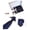 05, variant on Men's Wide Necktie Pocket Square Cuff Links Tie Clip Wedding Party Set With Box