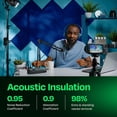 thumbnail image 3 of Paneles de pared insonorizados Ekkogo Acoustic Panels 12 unidades azules, 3 of 6