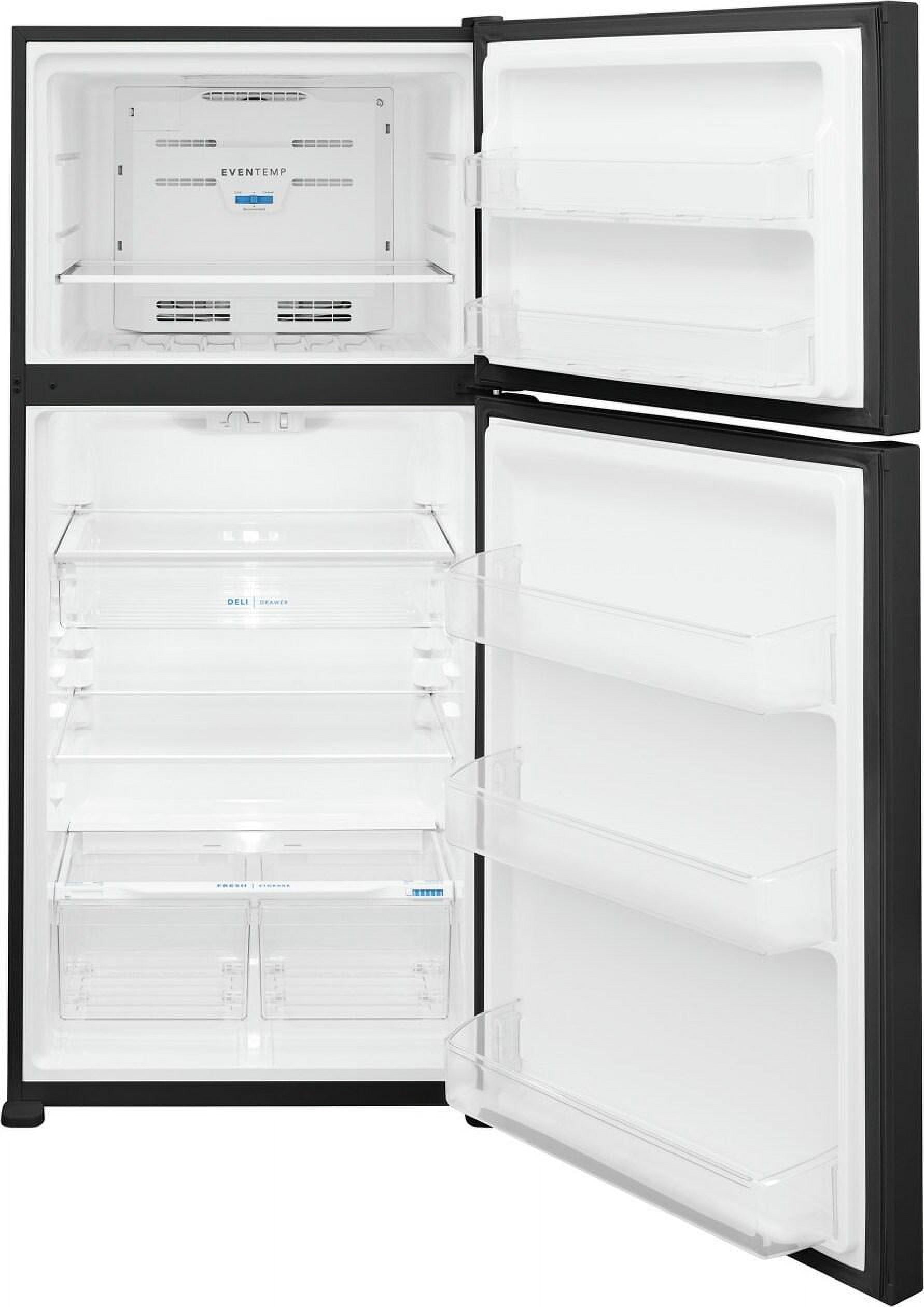 Frigidaire FFTR2045VS 20 Cu. Ft. Stainless Steel Top-Freezer Refrigerator