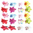 thumbnail image 1 of KAKOWELY 20 pinzas para el cabello con orquídeas hawaianas, pinzas decorativas florales, accesorios para el cabello con flores de orquídea, 1 of 5