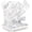 White, variant on Baby Bottle Drying Rack: Large Vertical Bottle Dryer Rack Holder - Space Saving Standing Drying Rack for Baby Bottles and Pump Part Cleaning (Gray)