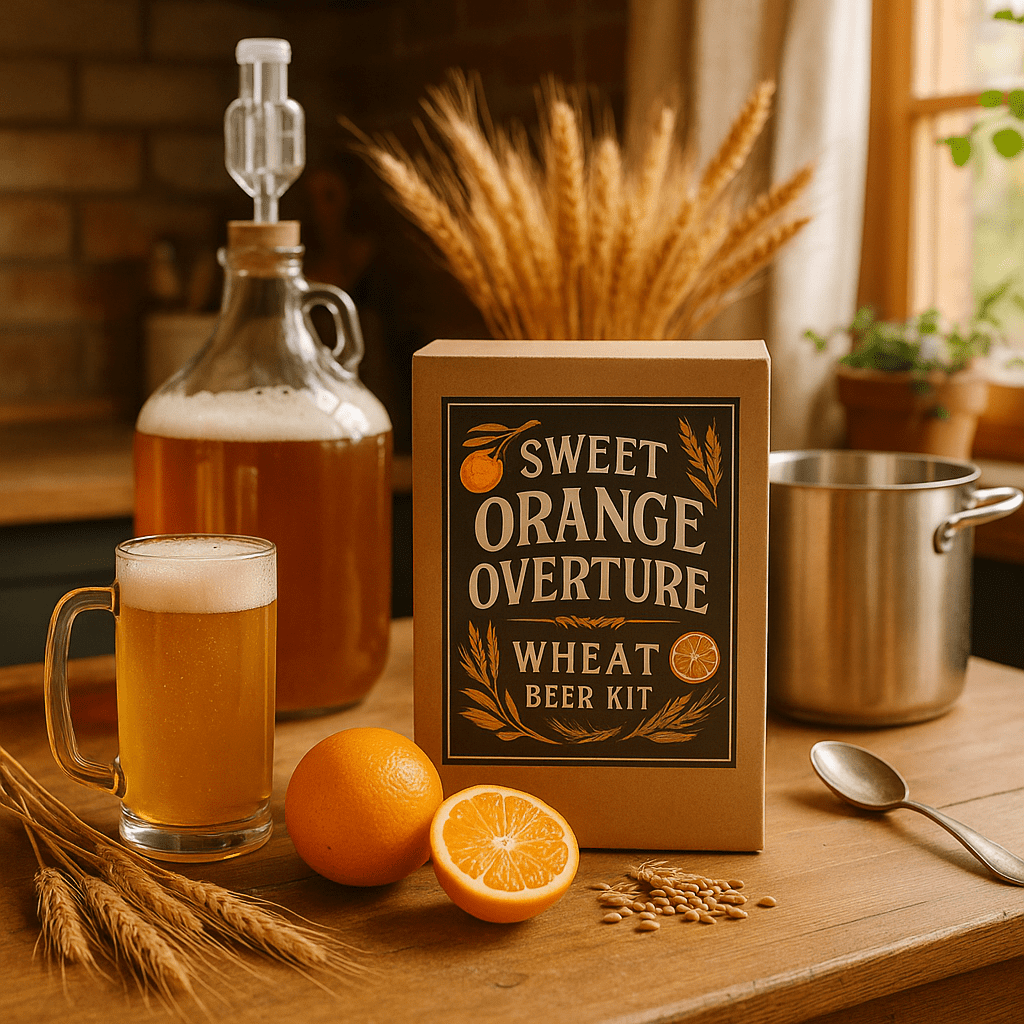 Label Peelers Sweet Orange Overture Wheat Beer Kit