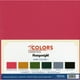 My Colors Carton Lourd 12"X12" 18/Pkg-Darks – image 1 sur 3