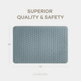 thumbnail image 7 of Comfy Cubs Play Mat, Rectangle (Medium) 48” x 72” for Kids & Toddler, Non-Slip Bottom - Pacific Blue, 7 of 7