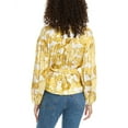 thumbnail image 2 of Ted Baker womens  Blouson Wrap Top, 5, Yellow, 2 of 3