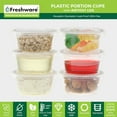 thumbnail image 2 of Plastic Portion Cups with Lids [2 Ounce, 200 Set] Disposable for Meal Prep, Salad Dressing, Jellos Shot Cups, Souffle Condiment and Dipping Sauce, 2 of 4