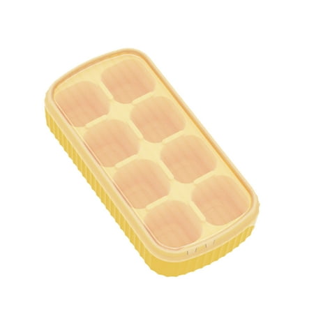 

Kitchen Gadgets Silicone Ice Tray Mold Ice Box 8 Holes Lazy Ice Tray Demoulding In One Second Ice Cube Mold Kitchen Organization and Storage