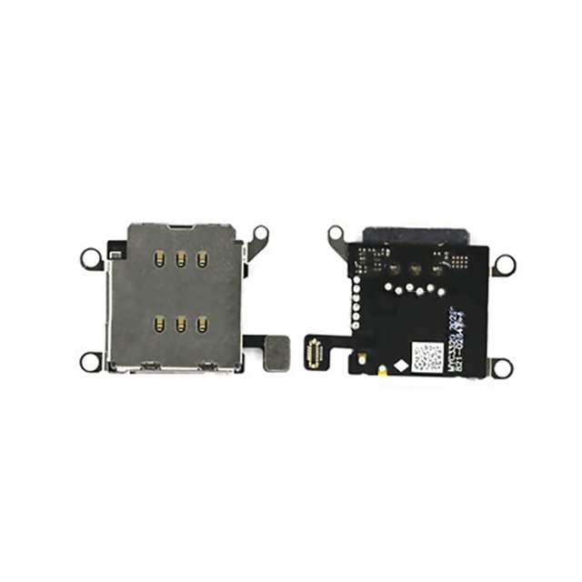 NEW Dual SIM Card Slot SIM Card Tray with Cable Reader Flex Cable for iPhone 12/12Pro TAPDRA Spare Part