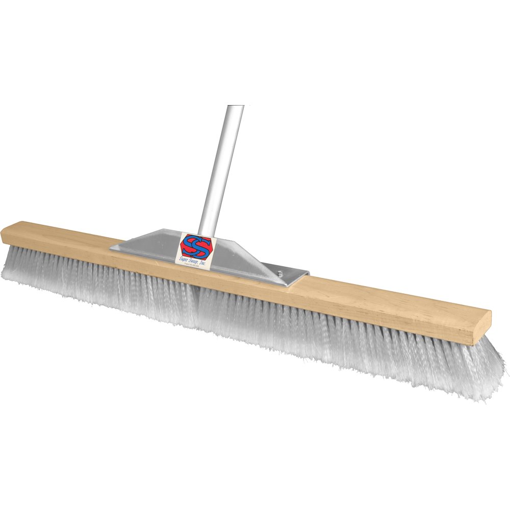 36" Gray Flagged Super Sweeper Broom