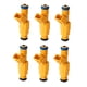 thumbnail image 1 of Inyectores de coche,Pieza de repuesto para conjunto de inyectores de combustible,0280155710 0280155700 0280155703 M02710X6,Inyectores de combustible para motor,profesionales,de fácil, 1 of 9