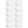 thumbnail image 2 of Xingzhi Pack of 10 Anti  for Slip Mat Exquisite Sweet Dashboard Vehicle Accessories Spider Mats Car Mini Mape Free Rotation Phones Pads Blue Transparent, 2 of 6