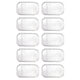 thumbnail image 1 of Naiovety Paquete de 10 alfombrillas antideslizantes, alfombrilla antideslizante exquisita para teléfono móvil, regalo, piezas prácticas para Artesanía Transparente, 1 of 6